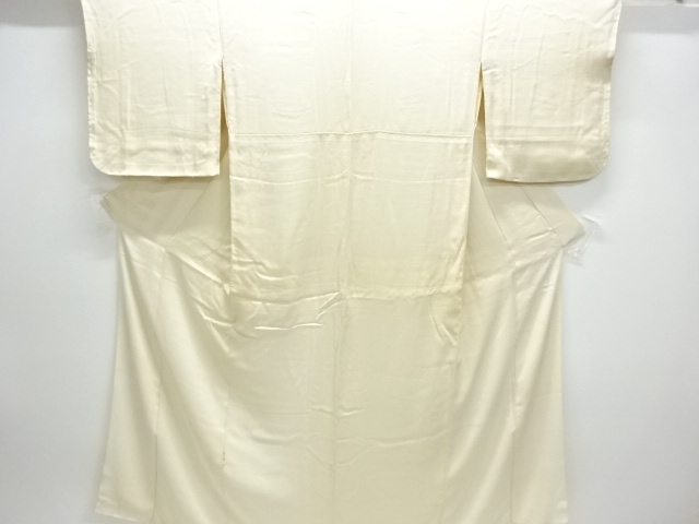 アンティーク　白錦紗中着